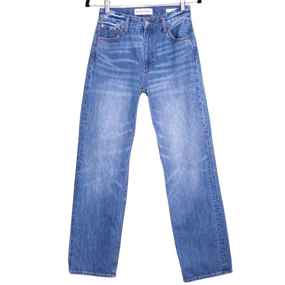 DENIM FORUM The '90s Iggy Low Rise Baggy Jean 5 Yrs Kiss N Tell Bleu Women's 23 - Picture 1 of 10